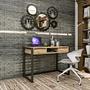 Ogene Desk Wood Veneer Black 4