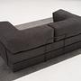 Comfort Schlafsofa 2-Sitzer Anthrazit 3