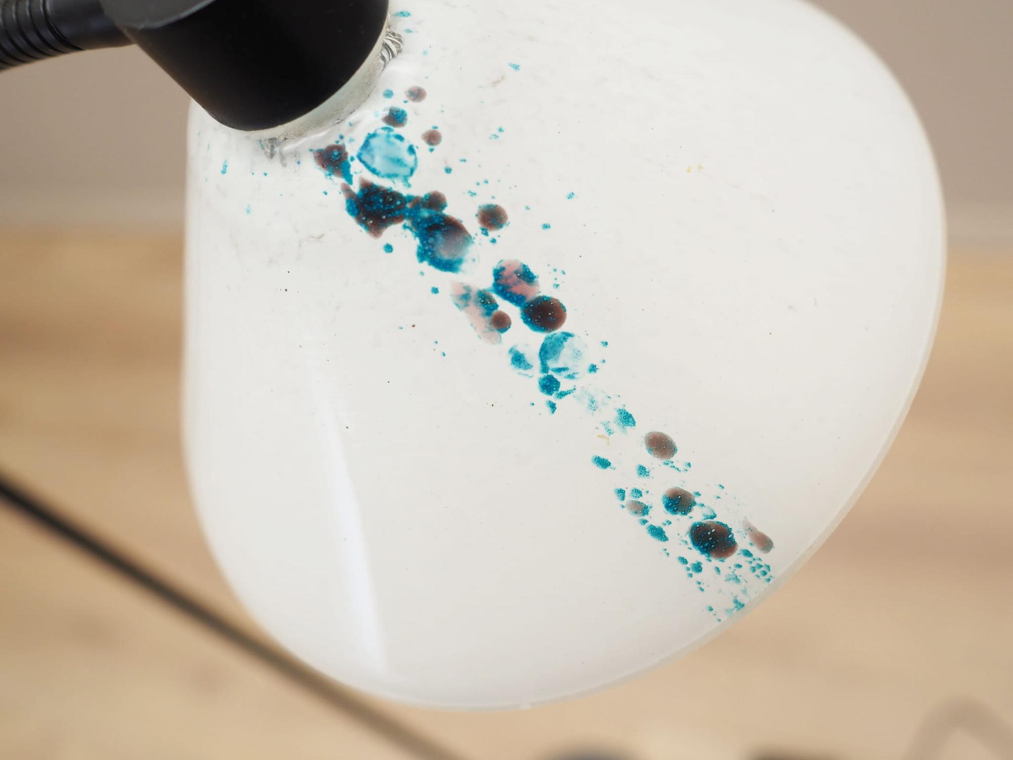 Standing lamp Metal Glass 1970s 4