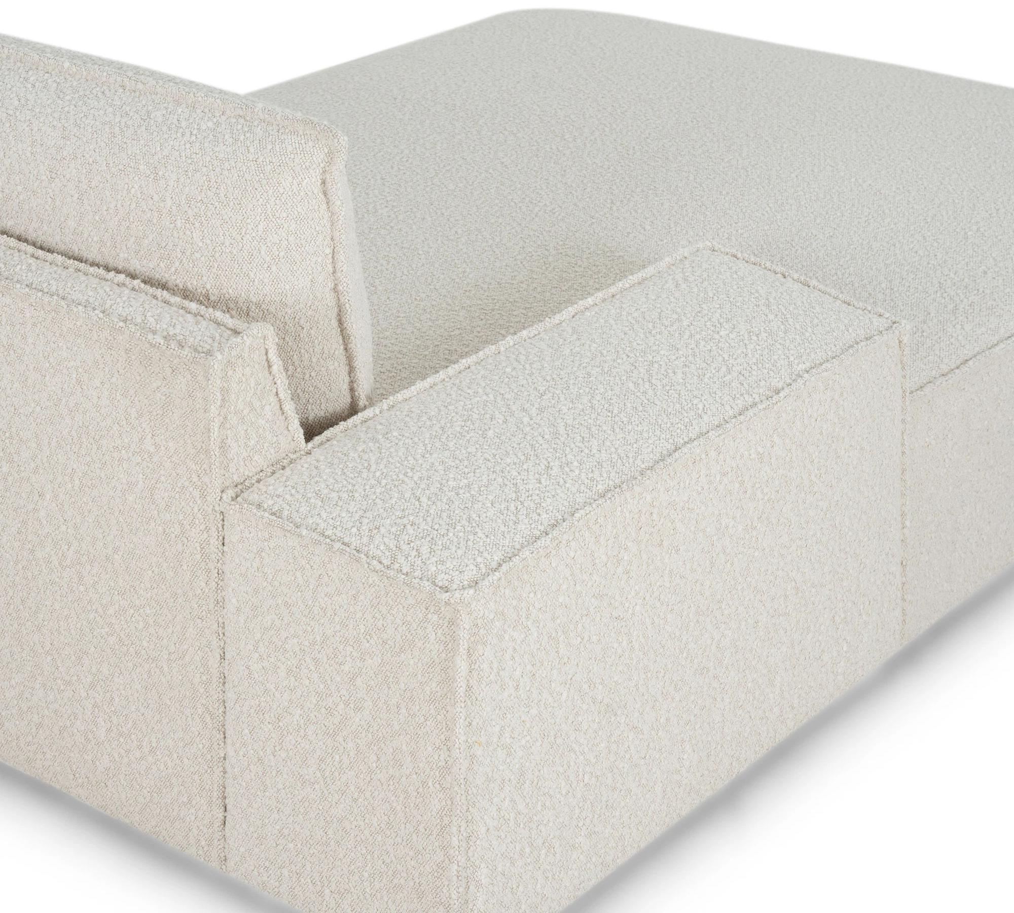 Daphne 1-Sitzer Récamiere Links Maya Cream 4