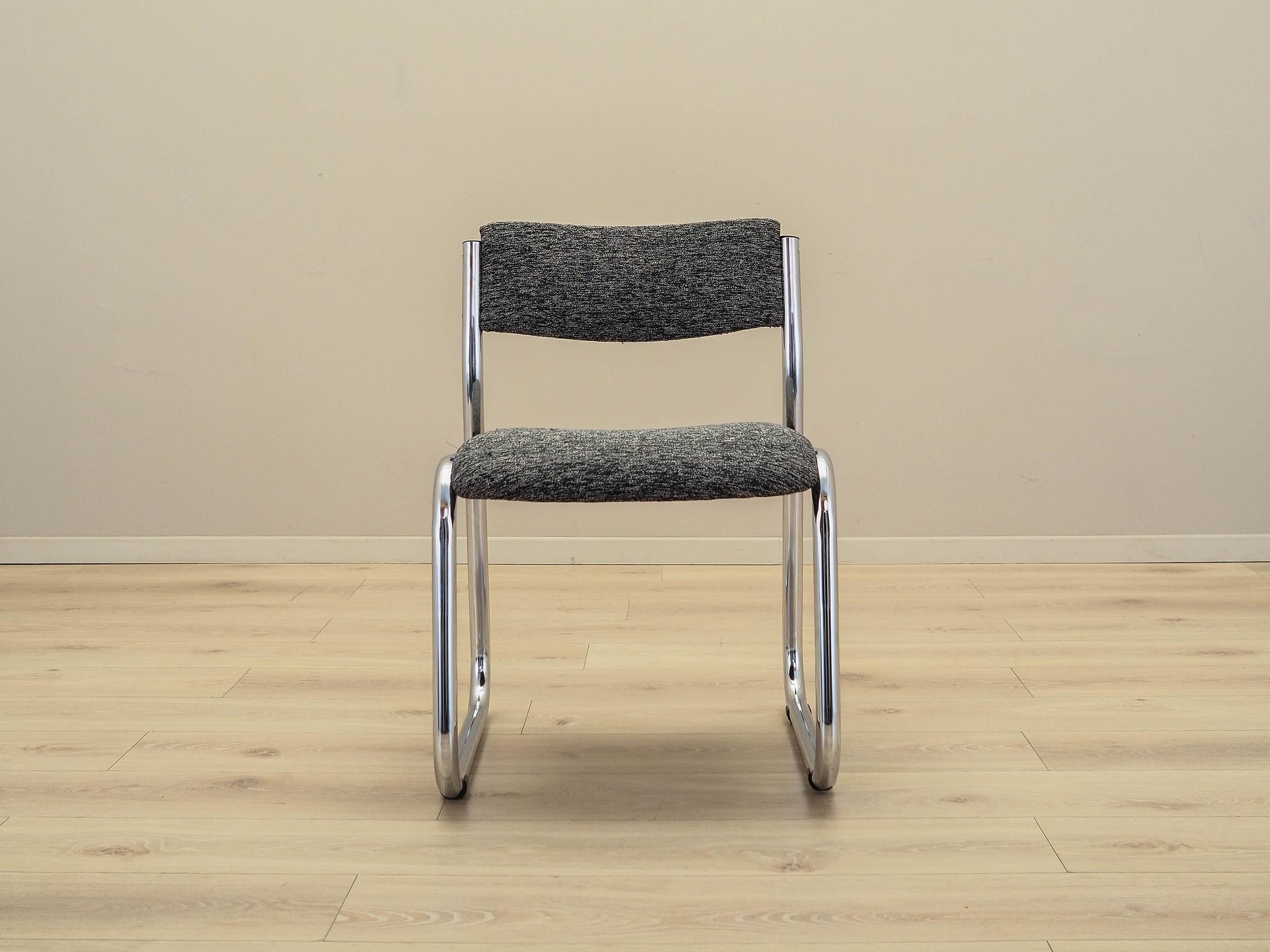 6x Chair Set Wood Brown 1980s 13