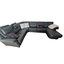 Anthracite Leather Sofa 0