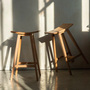 Dexter Barhocker Nachhaltiges Holz Esche Teak 0