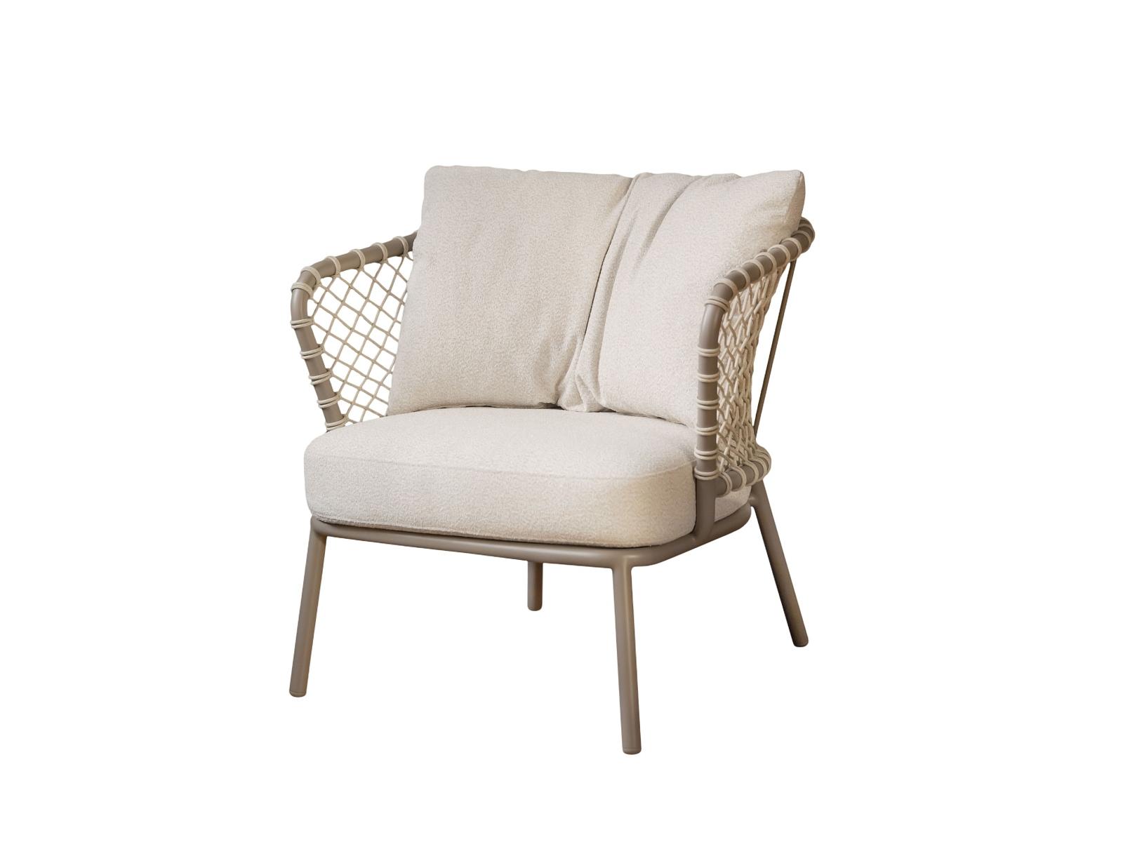 Canar Outdoor Sessel Polyester Beige 84x82x80 cm 0