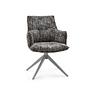 Dining chair fabric gray 0