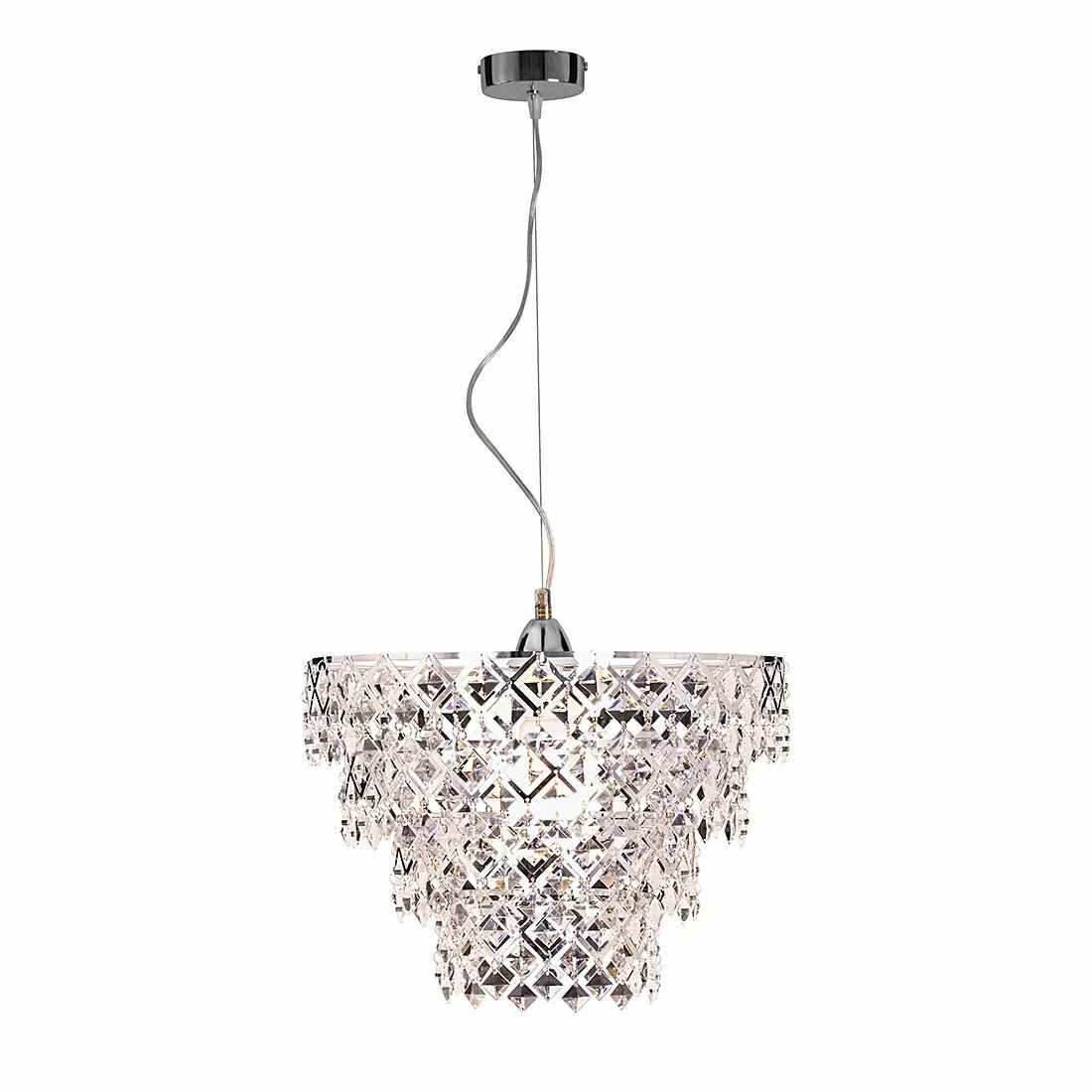 Pendant lamp Metal/Acrylic 1-light 0