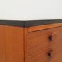 Vintage Kommode Teakholz Braun 1960er Jahre 14