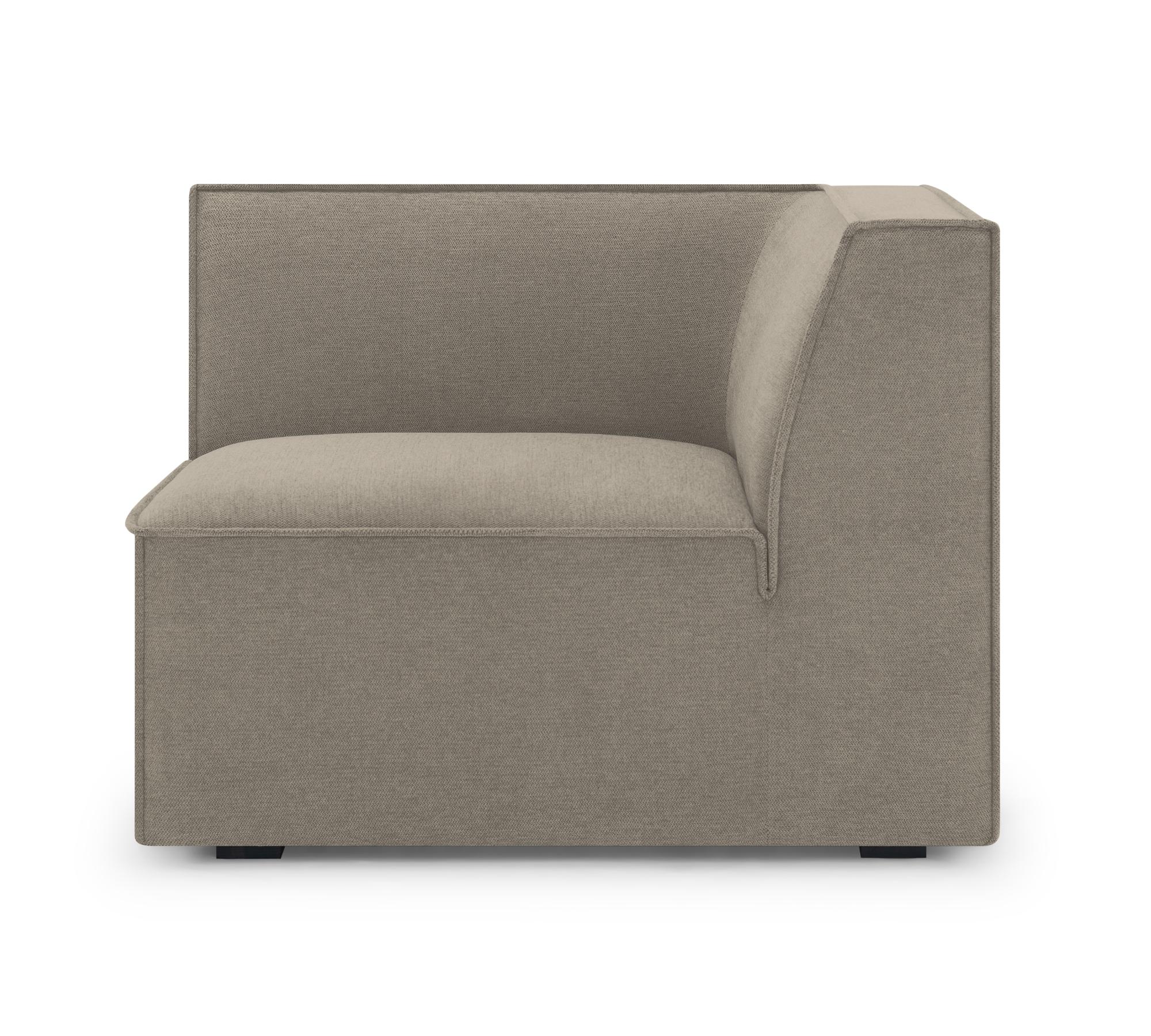 Dane 1-Sitzer Eckmodul Rechts Impression Greige 1