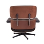 Eames Lounge Chair mit Ottoman Schwarz 4