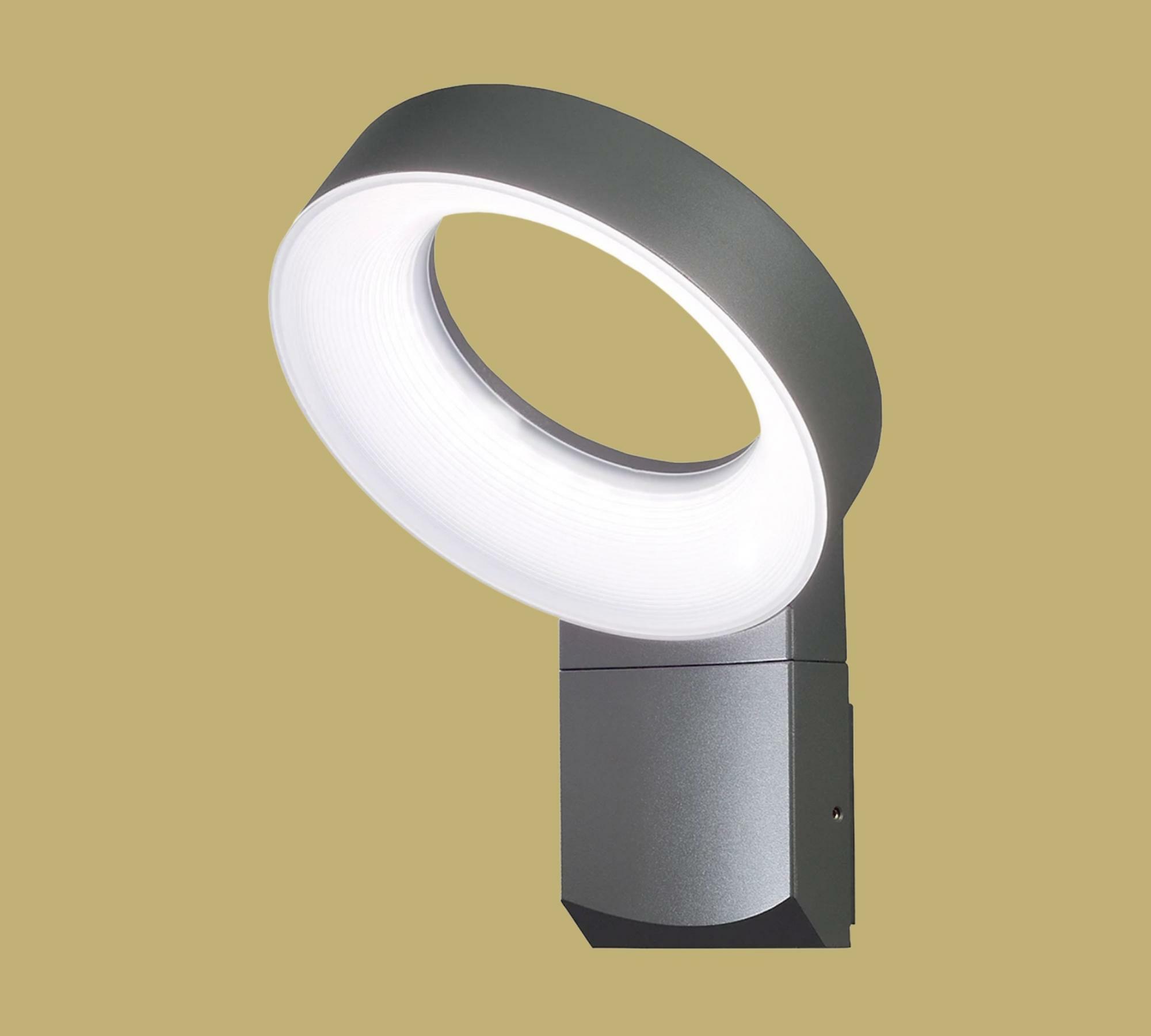Außenleuchte in Ringform Anthrazit  0