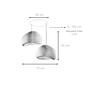 2-Flammig Wabi Sabi Barecasts Pendelleuchte Beton Grau 7