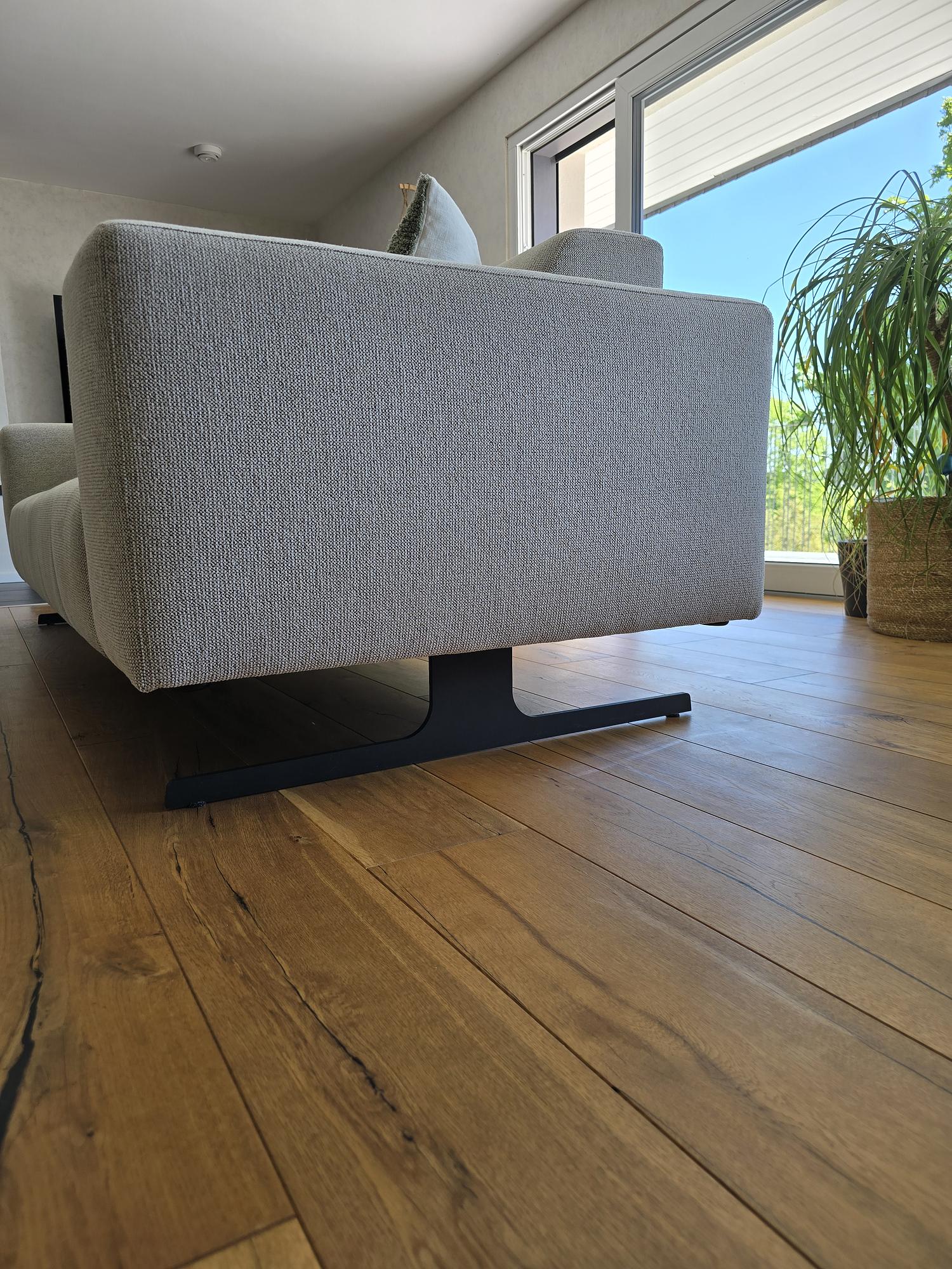 2x 2-Sitzer Sofa Grau 7