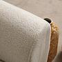 Lyke 3-seater armchair Cream 8