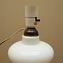 Table lamp glass 1970s 2