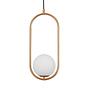 Obitar Pendant Lamp Aluminum Glass 1-light 0