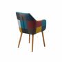 Armchair Webbing Patchwork Multicolor 5