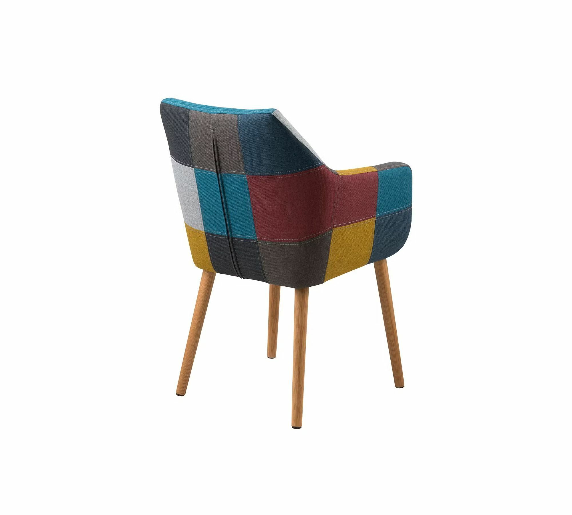 Armchair Webbing Patchwork Multicolor 5