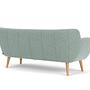 Anne Sofa 3-Sitzer Fabio Grey Green 1