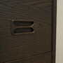Vintage chest of drawers Oak wood Brown 1970s 9
