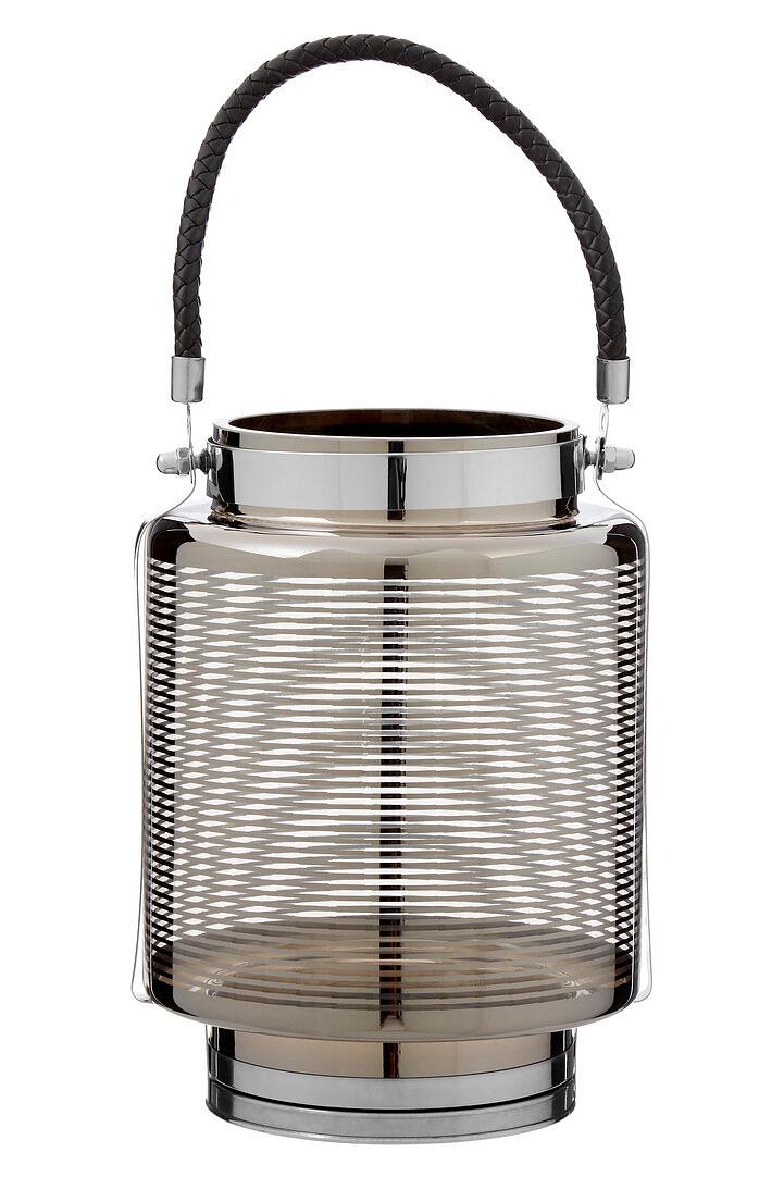 Raya Large nickel strip lantern 0