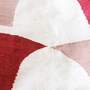 Outdoor-Kilim Teppich Rot Rosa 170 x 240 cm 1
