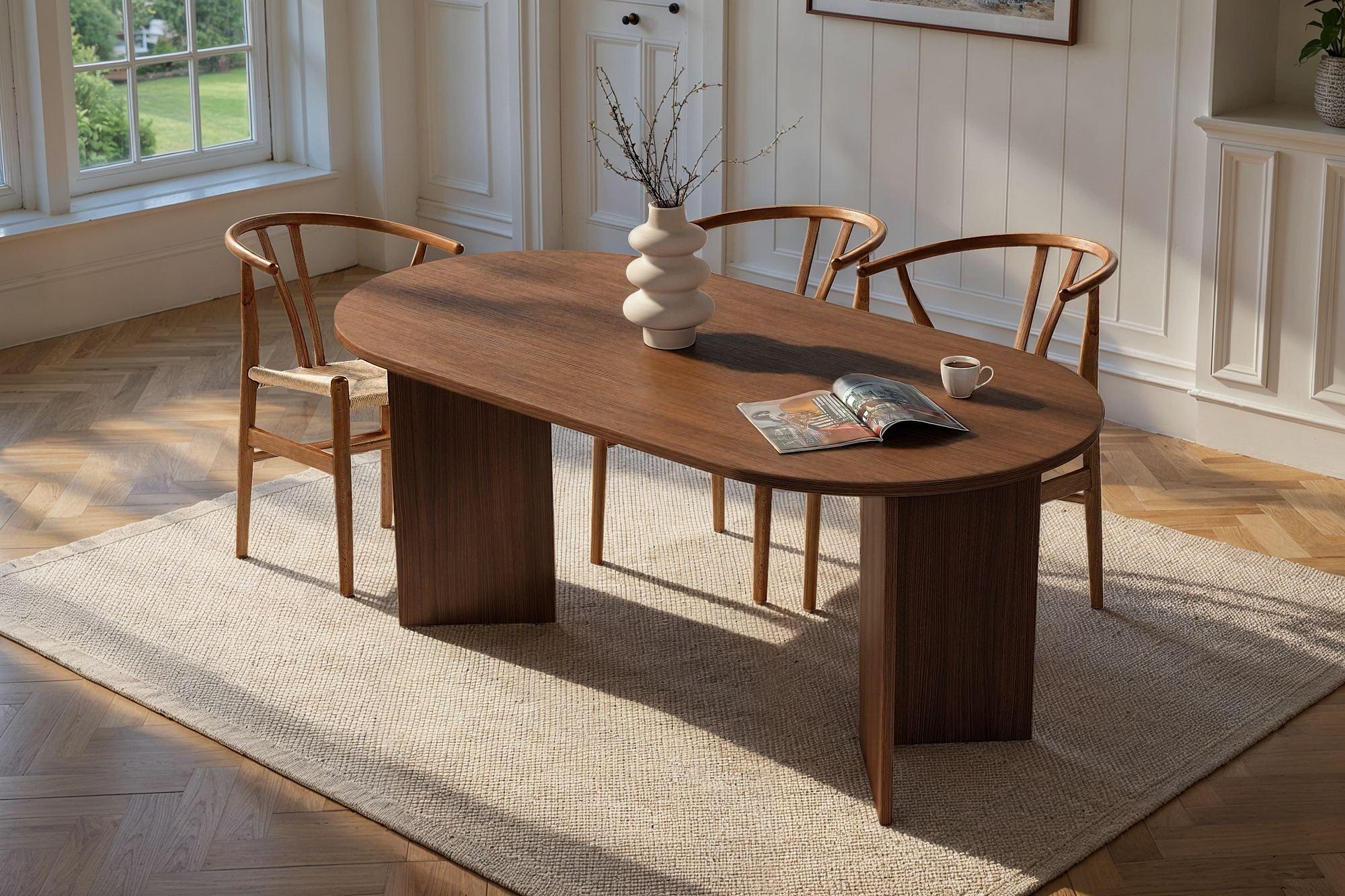 Sablin Esszimmertisch Walnuss 1