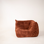 Togo Lounge-Set 5-teilig Cord Umber 7