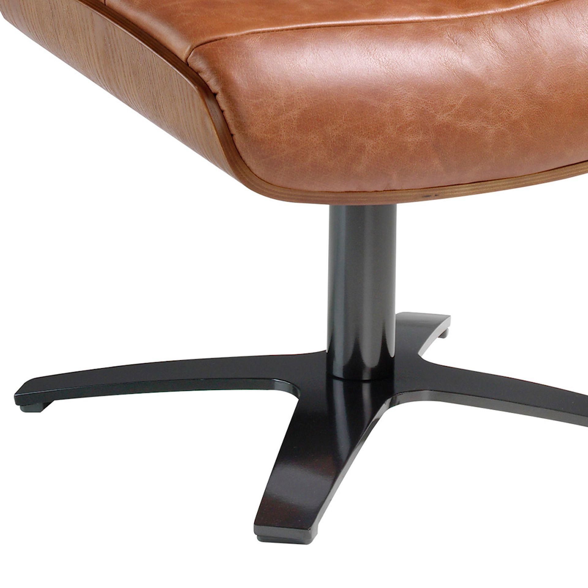 Ottoman 5084 Leder Braun 4