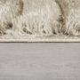 Velvet Carved Hochflorteppich Beige 80 x 150 cm 4