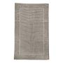 Badteppich Damian Baumwollstoff Taupe 70 x 120 cm 0
