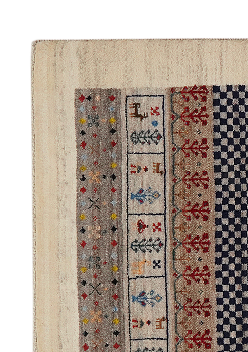 Rizbaf Gabbeh Carpet Wool Multicolored 1