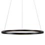 1-Flame LED pendant lamp Ritus Type B Aluminium Black 0