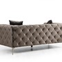 Elegantes Sofa 2-Sitzer Anthrazit 6