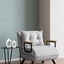 Sando Sleeper Armchair Bouclé Grey 7