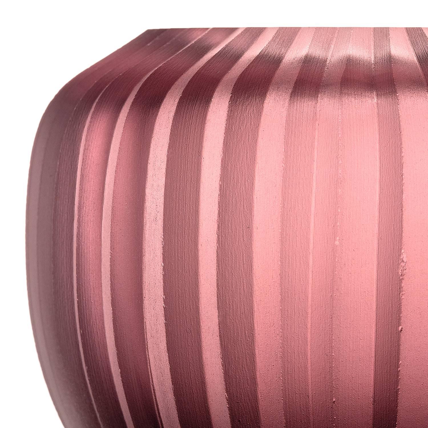 Tischvase Bellagio Farbglas Beere 2