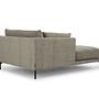 Vincent 1-seater reclining sofa Left Planet Grey Green 3
