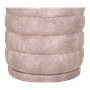 Runder Ringe Fußhocker Pink 3
