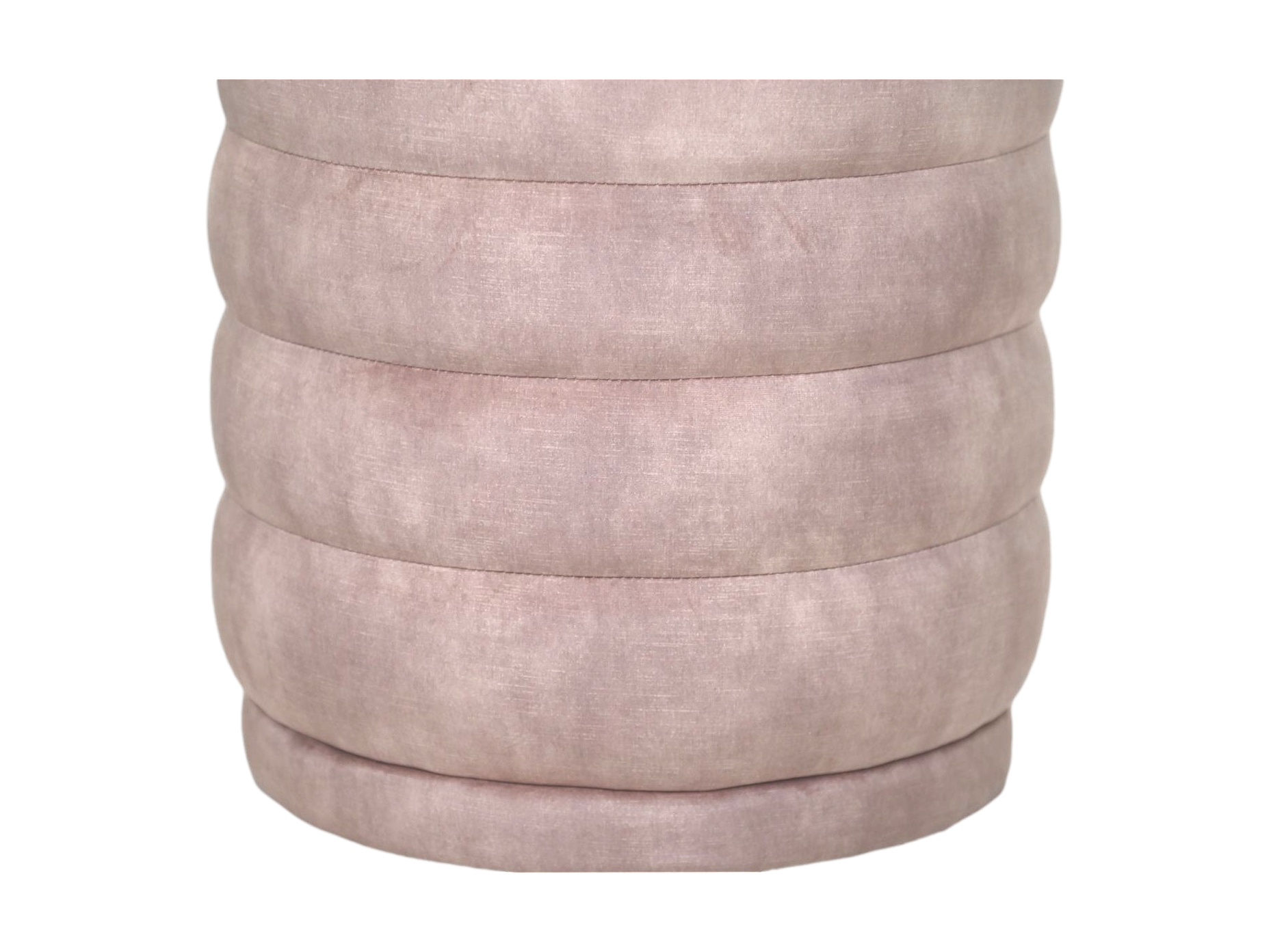 Runder Ringe Fußhocker Pink 3