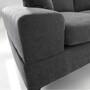 Flayr Sofa 2-Sitzer Textil Grau 5