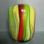 Vintage Vase Glas Mehrfarbig 1
