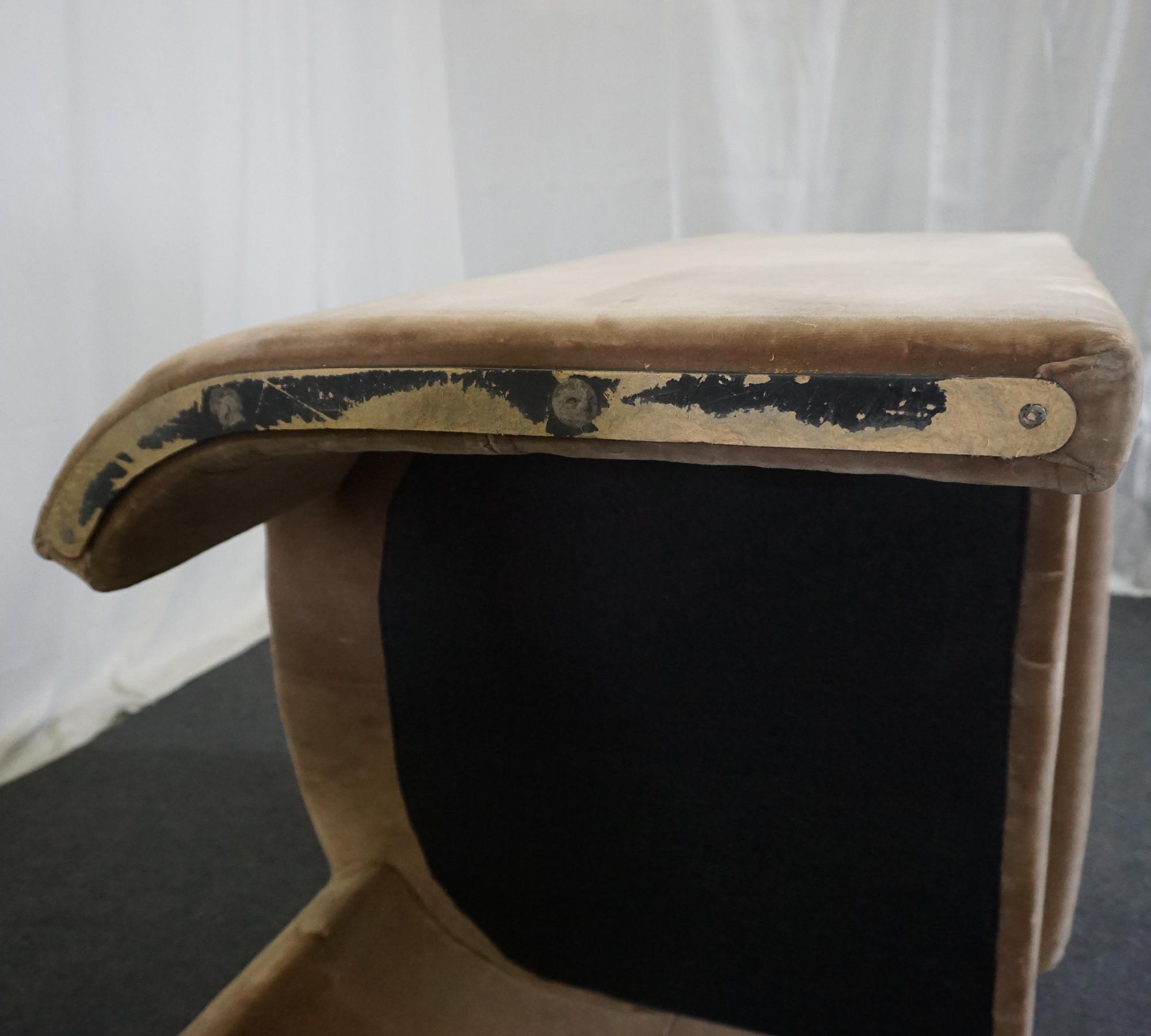 Loafer SC23 Sessel Samt Marron 8