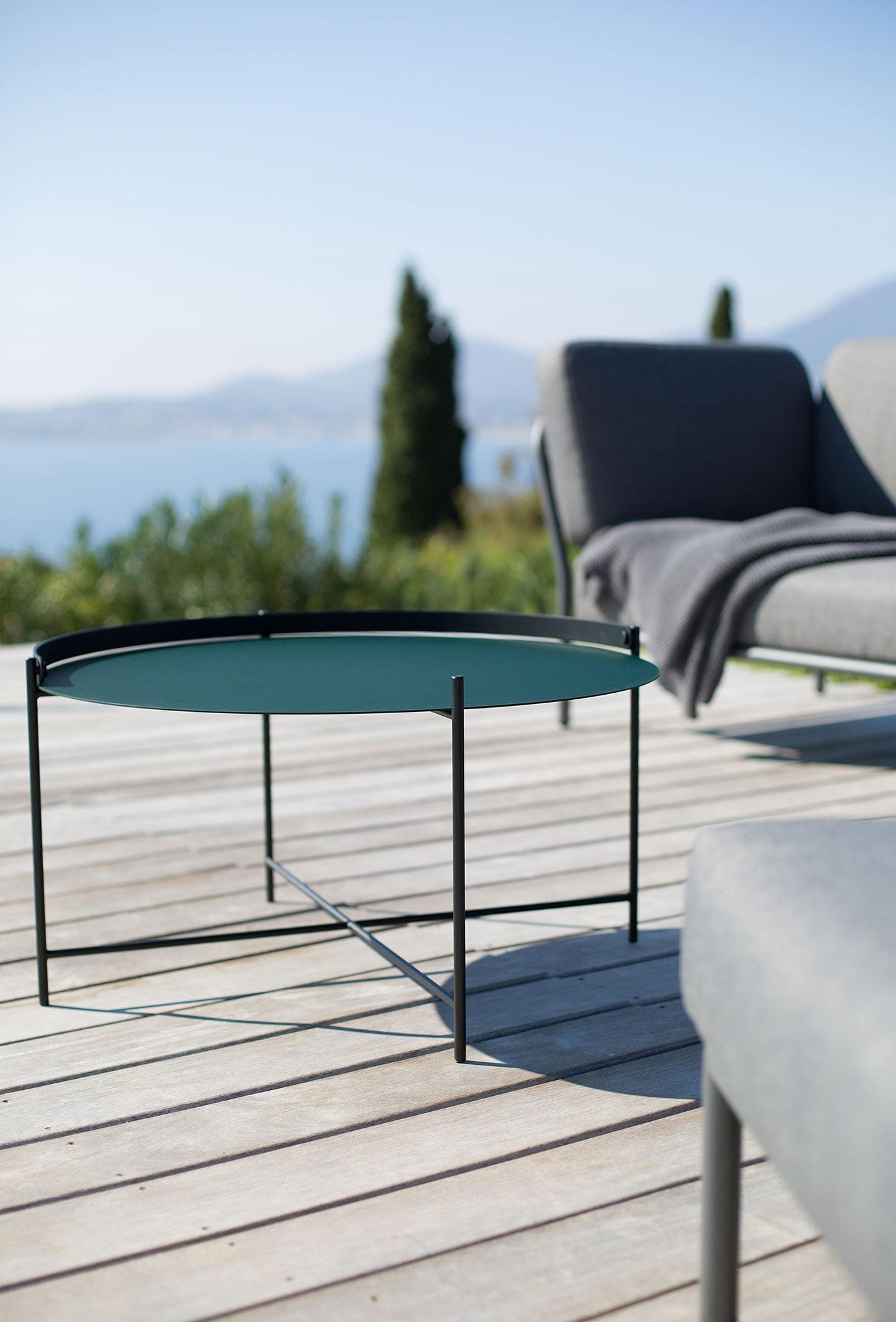 EDGE Serviertisch 76cm Piniengrün 0