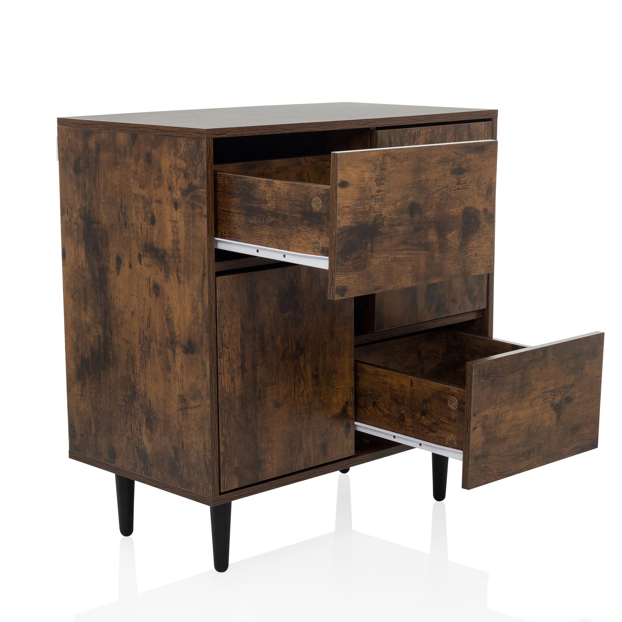 LYKKJA Chest of drawers Brown 2