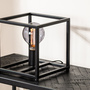 Table lamp steel black 2