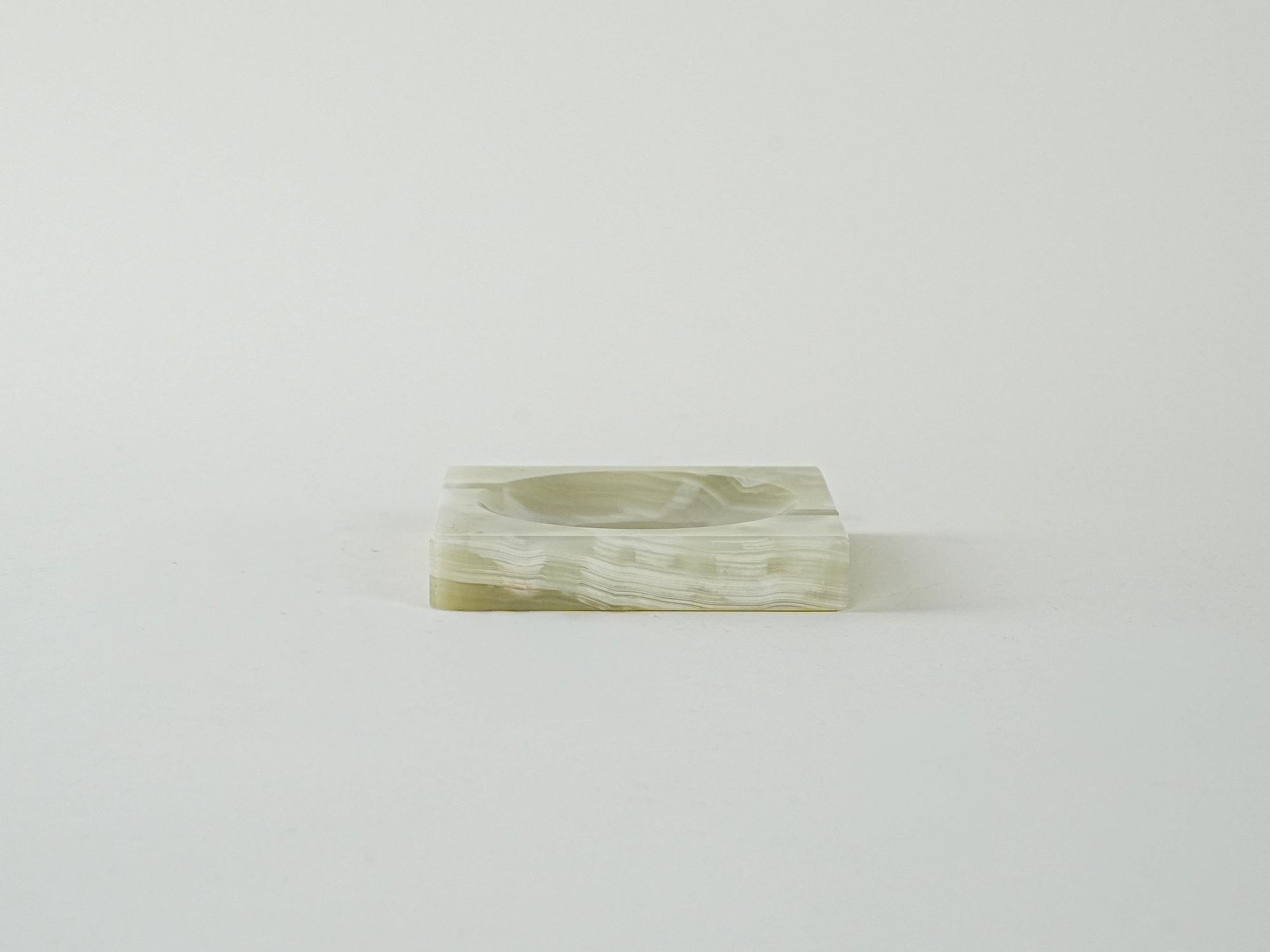 Onyx Bowl White 1960s 2