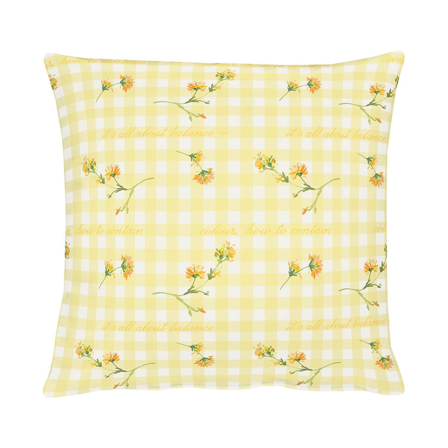 Kissenbezug Happy Easter III Gelb 49 x 49 cm 0