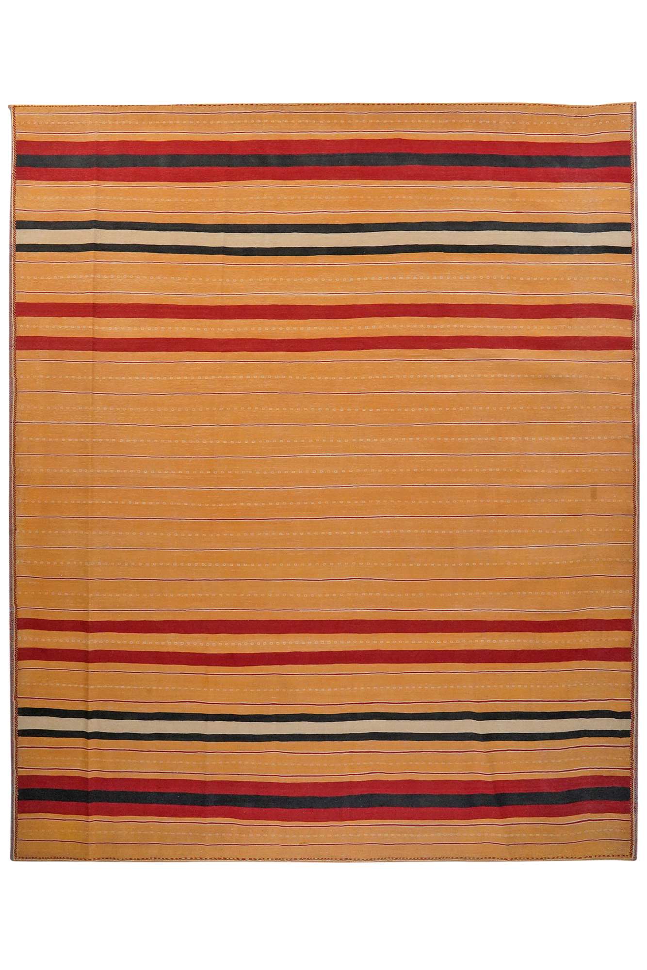 Kilim Afshar Teppich Braun 0