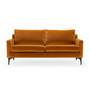 Astha Sofa 2-Sitzer Velour Matt Amber 0