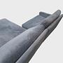 Astha Sofa 2-Sitzer Récamiere Rechts Sorento Steel Blue 6