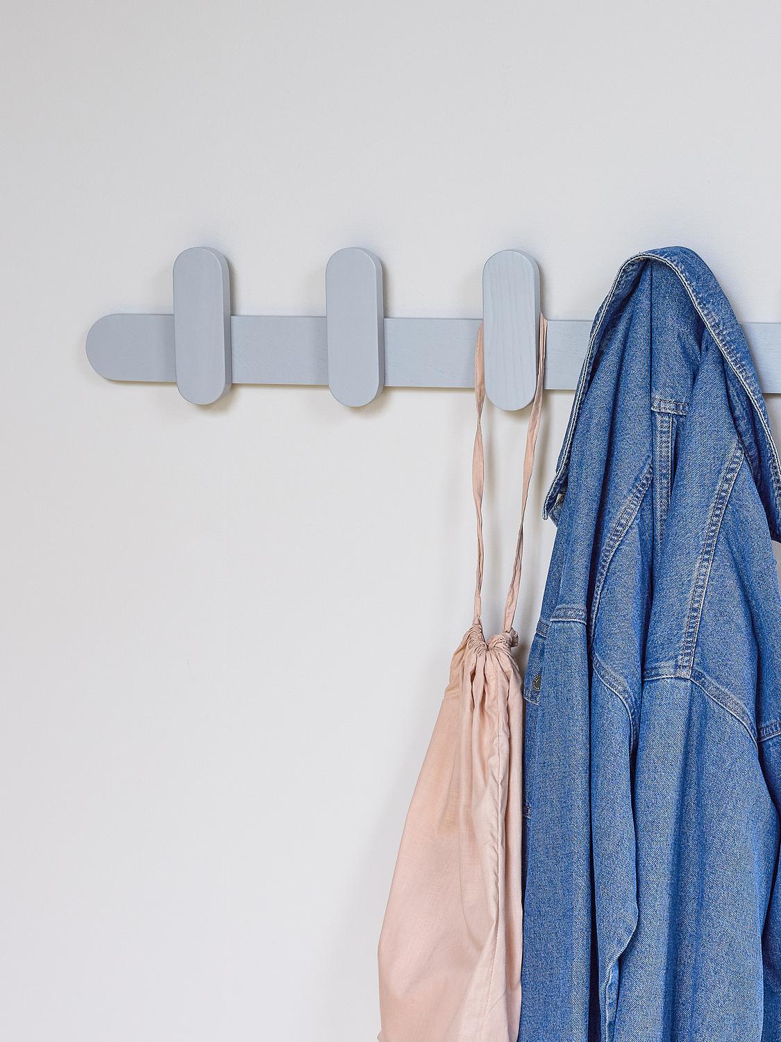 Merry Coat Rack Light Grey 4
